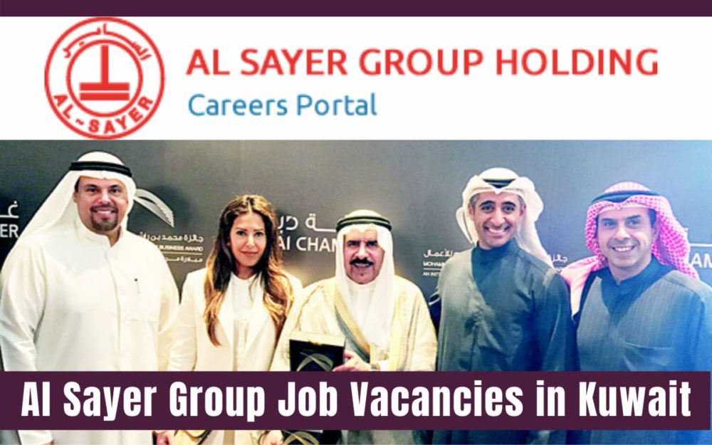 Al Sayer Group Jobs in Kuwait