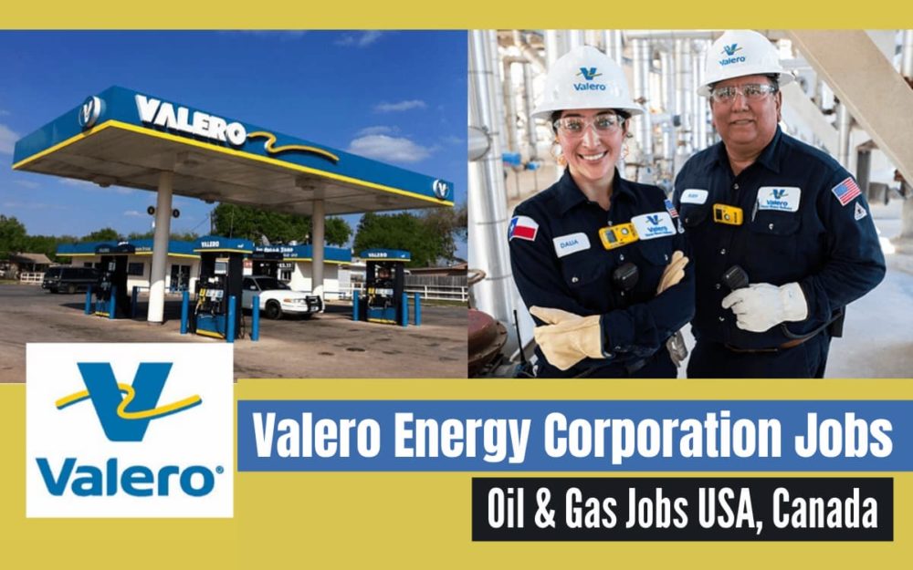 Valero Energy Corporation Job Vacancies