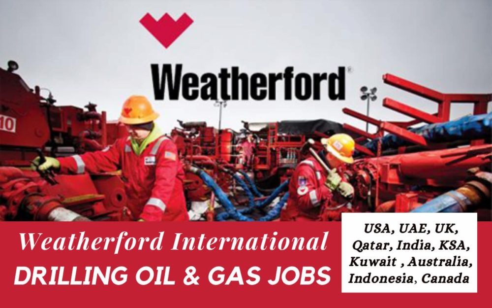 Weatherford Drilling Oil and Gas Jobs