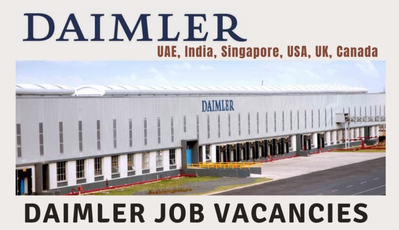 Daimler Job Vacancy