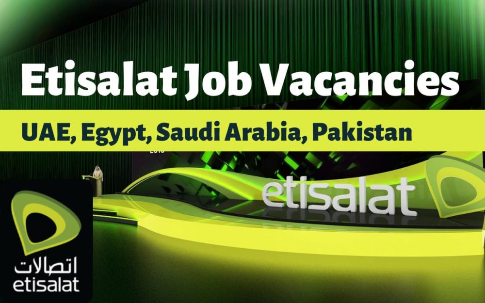 Etisalat Job Vacancies