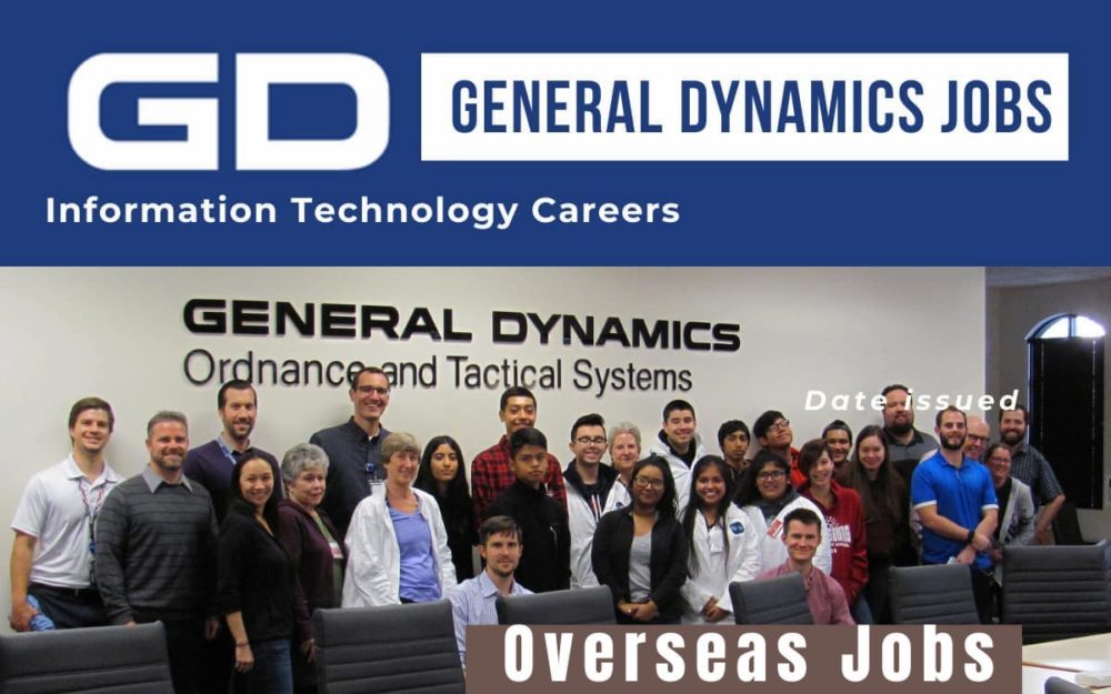 General Dynamics Overseas Jobs