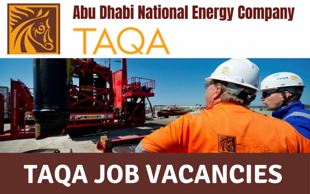 TAQA Job Vacancies in UK