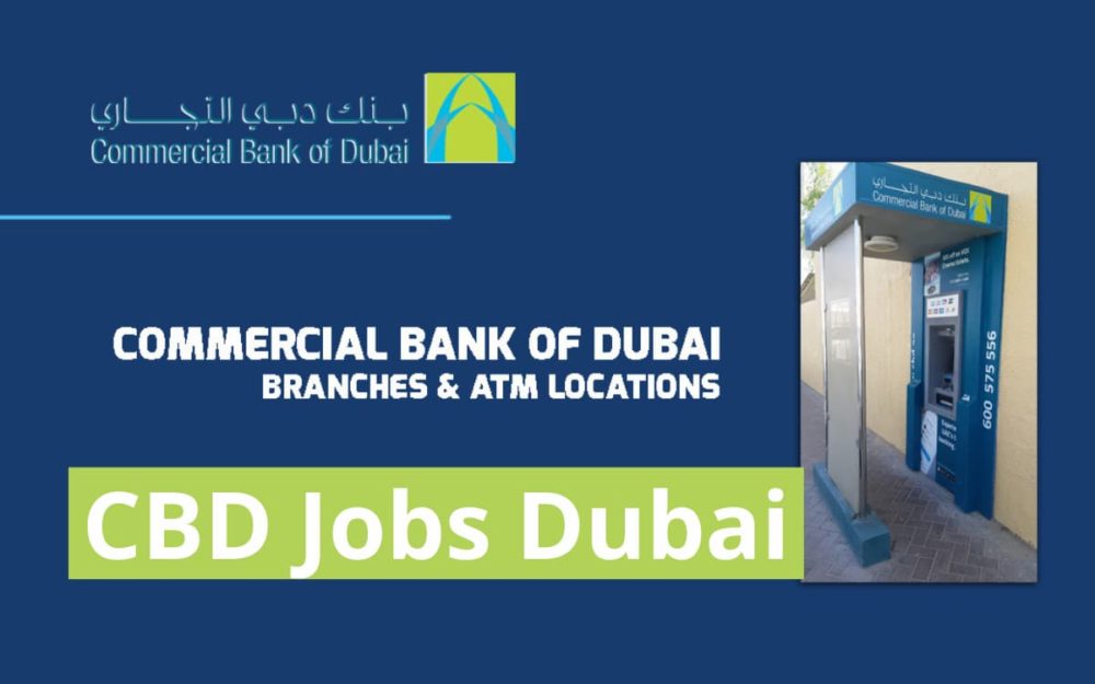 Commercial Bank of Dubai Careers in UAE