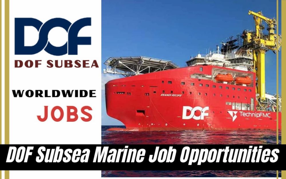 DOF Subsea Marine Jobs