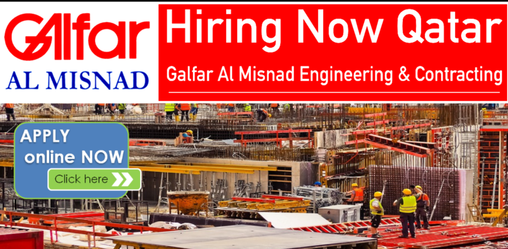 Galfar Al Misnad Vacancy in Qatar