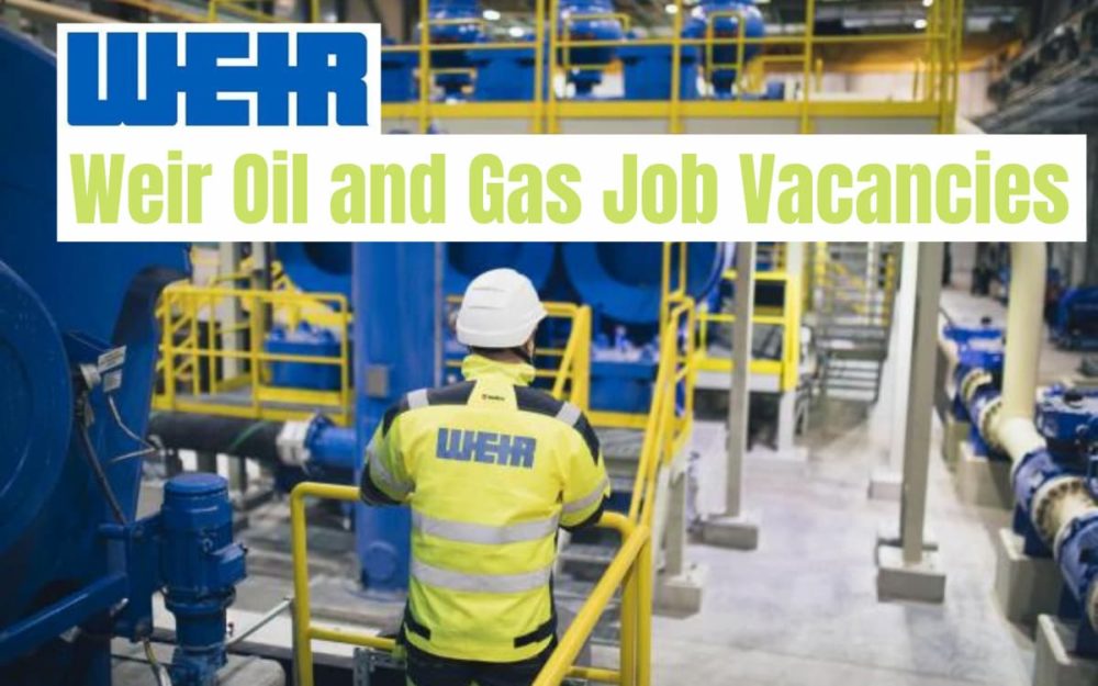 Weir Group Job Vacancy