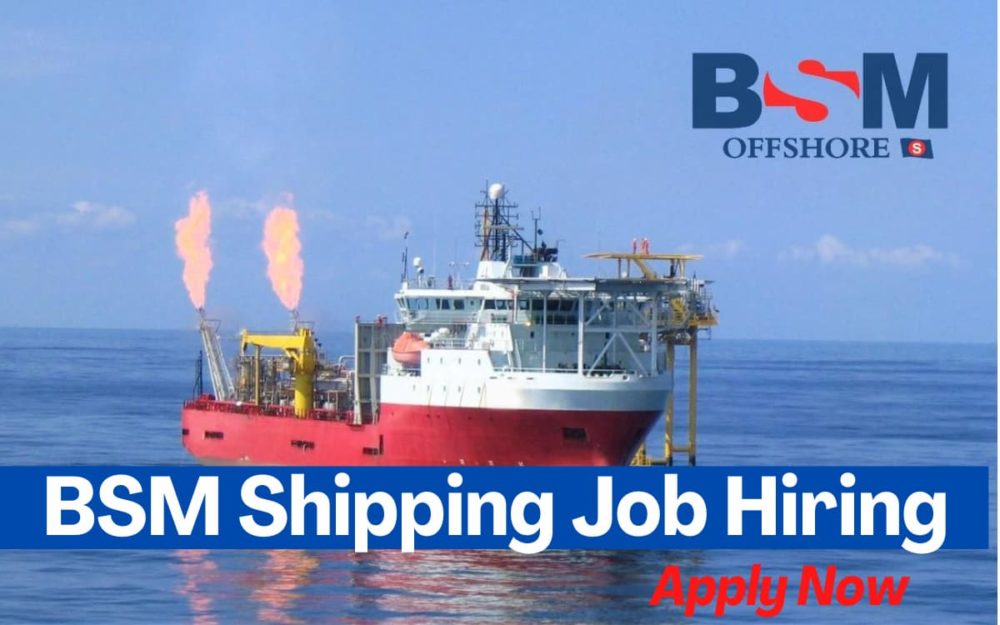 BSM Shipping Jobs in Singapore