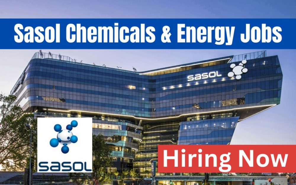 Sasol Chemicals and Energy Jobs South Africa