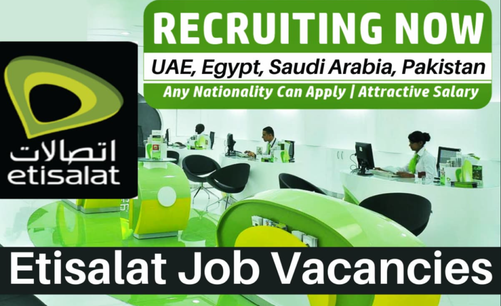 Etisalat Jobs UAE