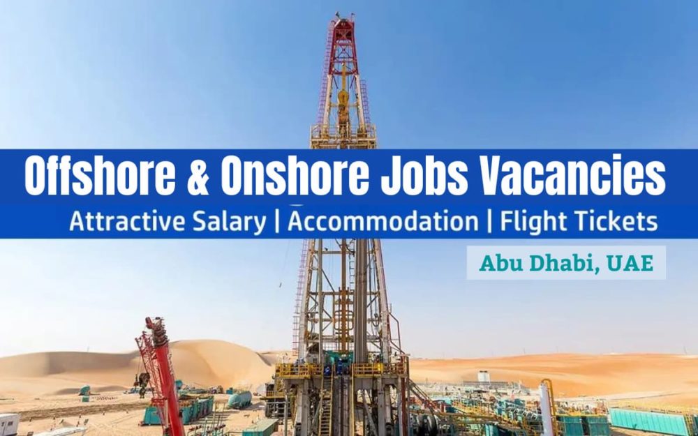 Urgent Offshore Job Vacancies in UAE