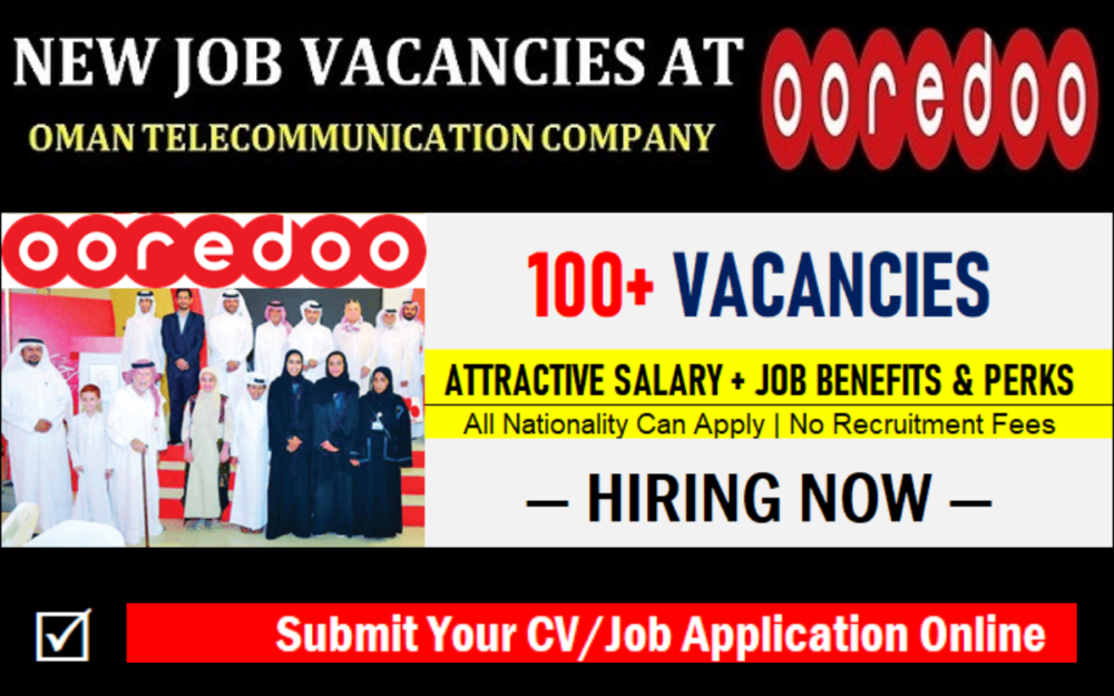 Ooredoo Careers and Jobs in Qatar