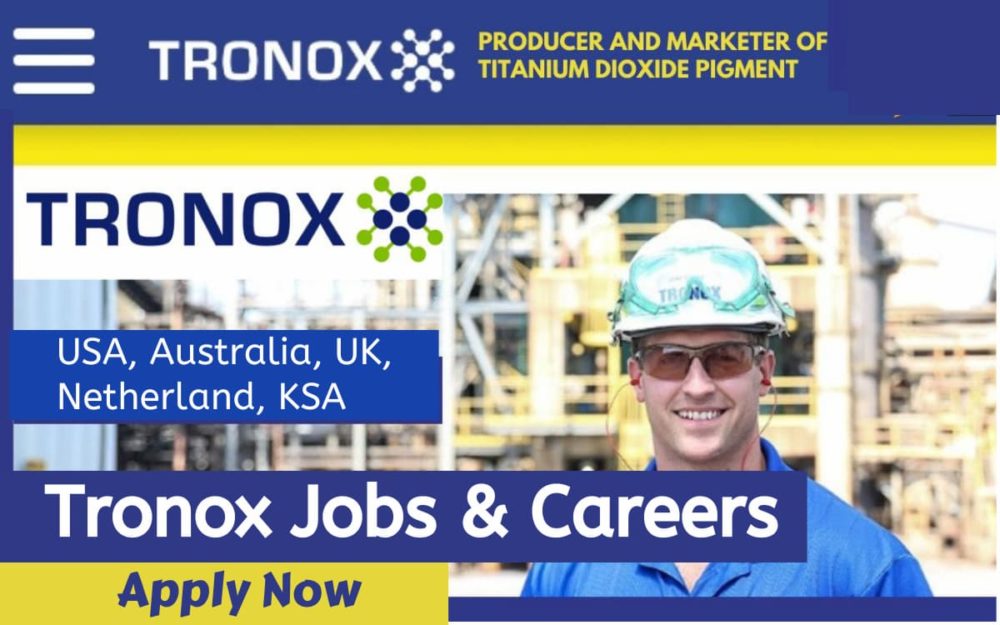 Tronox Jobs