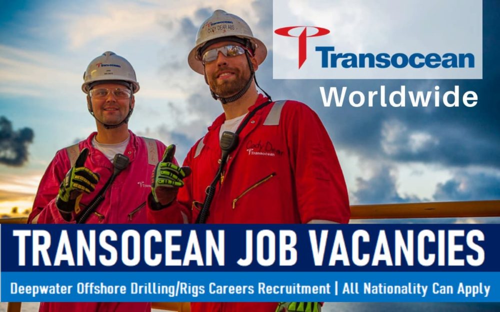 Transocean Offshore Drilling Jobs 2023: Brazil, USA