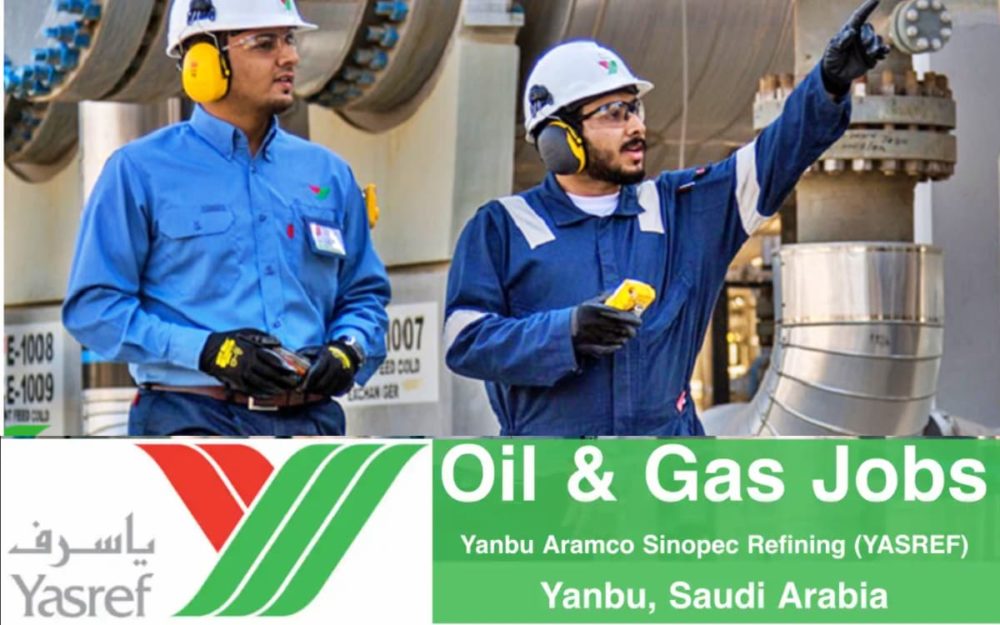 YASREF Careers in Yanbu-Saudi Arabia