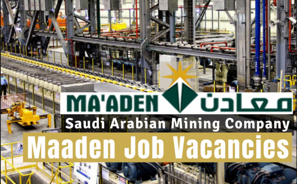 Maaden Jobs