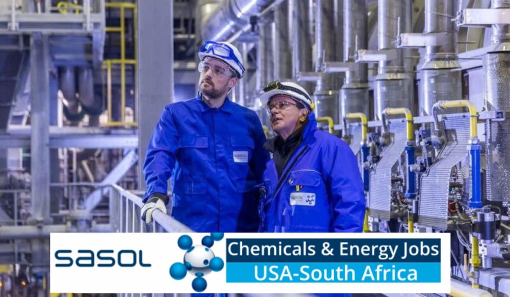 Sasol Chemicals and Energy Jobs