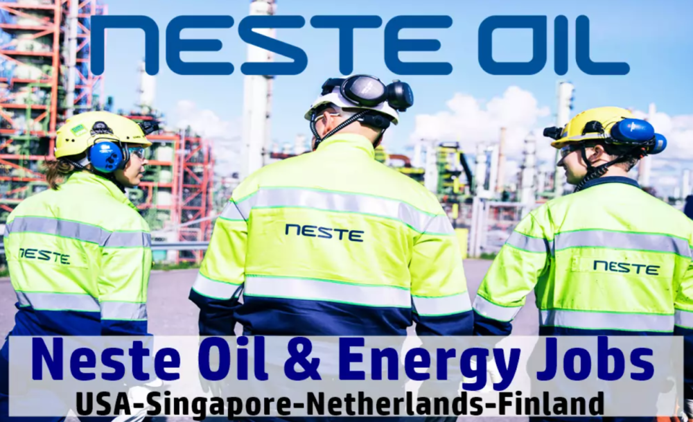 Neste Oil And Energy Jobs